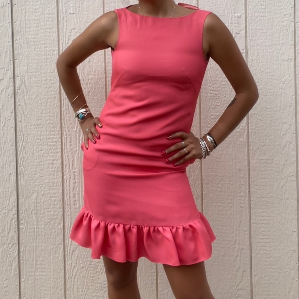 Barneys NY Pink Frill Dress